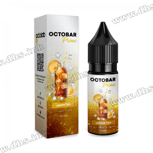 Набір для самозамісу Octobar Prime Salt 15 мл (50 мг) - Lemon Tea (Чай з Лимоном)